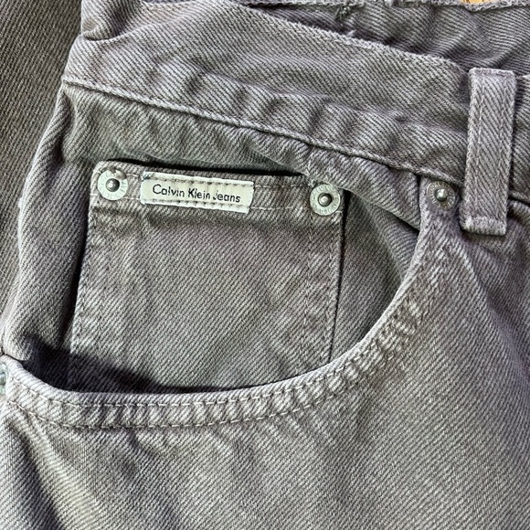 Calvin Klein Men’s Jeans 36x30 Easy Fit Zip Fly 
Grey - Picture 3 of 12